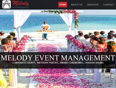 Event management website